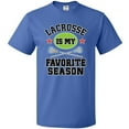 thumbnail image 3 of Inktastic Lacrosse is My Favorite Season T-Shirt, 3 of 5