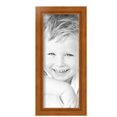thumbnail image 2 of ArtToFrames 6" x 15" Honey Picture Frame, 6x15 inch Brown Wood Poster Frame (WOM-4097), 5 Pack, 2 of 8