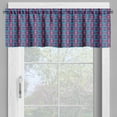 thumbnail image 4 of Ambesonne Geometric Valance & Curtain, Rhombuses Pattern, 55"x36", Multicolor, 4 of 6
