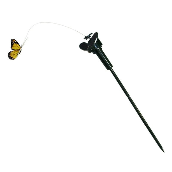 Solar/Battery Powered Flying Wobble Fluttering Hummingbird Butterfly for Garden Yard Plants Flowers Patio 𝐋andscape Outside Ornament Decor Color Random