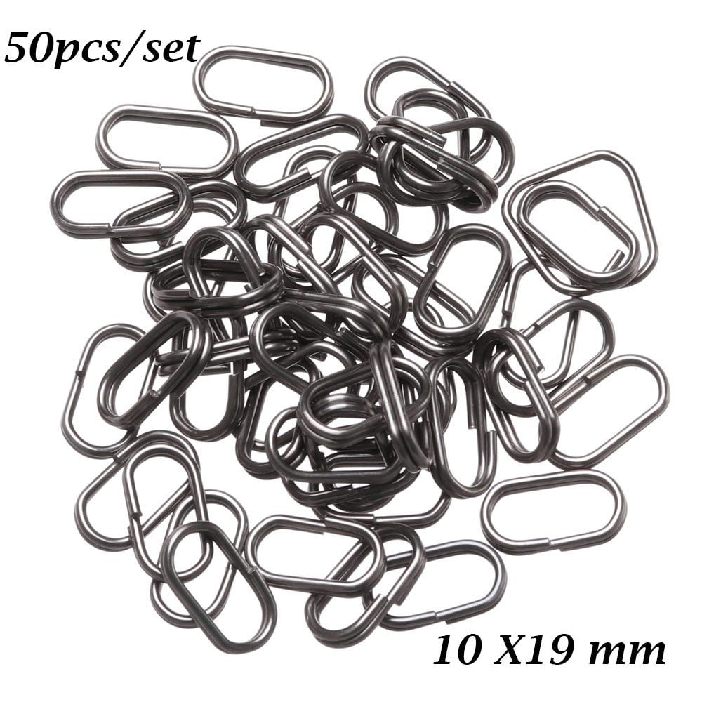 Hot Portable Stainless Steel Fast Lock Line Tackle Fishing Hanging Snap