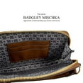 thumbnail image 7 of Badgley Mischka Leopard Vegan Leather Fabric Belt Bag in Brown, 7 of 7