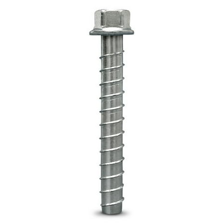 

Simpson THD37400H 3/8 x4 Titen HD Zinc Screw Anchor for Concrete/Masonry 50PK
