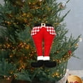 thumbnail image 6 of PTOOTP Christmas Legs Hanging Ornament for Tree and Fireplace Holiday Decoration, 6 of 7