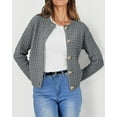 thumbnail image 4 of PrettyGarden Women's Cotton Knit Cardigan Sweater, Sizes S-2XL, 4 of 10