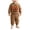 style-01 Brown, variant on PEASKJP Toddler Baby Boy Clothes Outfits Long Sleeve Solid Sweatshirt and Pants 2 Piece Fall Winter Sweatsuit Set 1-5T Baby Halloween Clothes (Brown,6-12 Months)