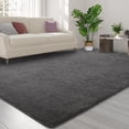 thumbnail image 3 of Alfombra FlyDoit de 213 x 305 cm, espuma viscoelástica, gris oscuro, engrosada, 3 of 9