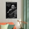 thumbnail image 4 of Martin Luther King Jr Print Photo Art Painting Canvas Poster Home Decorative Bedroom Modern Decor Posters Gifts 08x12inch(20x30cm), 4 of 6