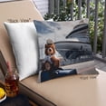 thumbnail image 1 of Ahgly Company Games Teddy Bear Outdoor Throw Pillow, 18 inch by 18 inch, 1 of 6