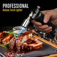thumbnail image 4 of RAVS Butane Torch, Refillable Kitchen Torch Lighter with Safety Lock and Adjustable Flame, Creme Brulee Kitchen Food Torch for Baking, Culinary Cooking Torch, Blow Torch - Butane Gas Not Included, 4 of 4