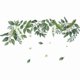thumbnail image 1 of Green Hanging Leaf Wall Decals, Removable Fresh Plant Leaves Flower Vines Wall Stickers, Green Plants Wall Mural-Vine1-3, 1 of 4