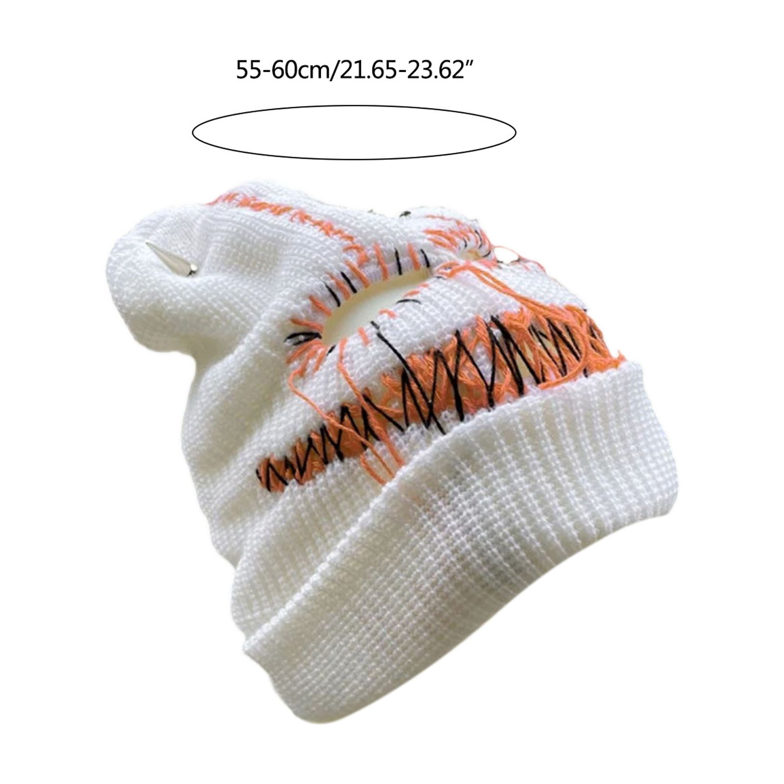 Halloween Balaclava Funny Balaclava Face Mask Balaclava Distressed Party Hat Scary Balaclava Hooded Knitted Hat Beanies