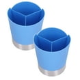 thumbnail image 1 of Oleegame 2PC Spoon And Lid Rest 1pc Straw Dispenser Premium Material Coffee Stirrers Holder Stable Base For Home For Restaurant For Bar, 1 of 8