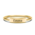 thumbnail image 1 of Bague Barre Gravable, 1 of 5