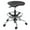 Black, variant on Safco Sit-Star Black Drafting Chair with Chrome Base