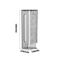 thumbnail image 3 of Xihbxyly Organizador de Calcetines para Armario, Diseño Transparente Visible, Mayor Capacidad, Caja de Almacenamiento de Pared, Fácil Acceso, Tecnología Adhesiva Duradera, Ahorra Espacio, Tamaño 8,2, 3 of 6