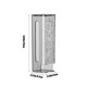 thumbnail image 3 of Non Marking Wall-mounted Underwear Sock Storage Box Hanging Close Clothing Organiser Home Hanging Storage Box, 3 of 6
