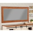 Rustic Honey Tobacco Full Length Leaner Mirror