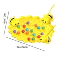 thumbnail image 3 of Unique Headband Magnetic Game For Kids Train Fine Motor Skills & Color Sorting Vibrant Board With Buzzing Bees For Kids, 3 of 8