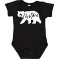 thumbnail image 3 of Inktastic Montana White Bear Silhouette Boys or Girls Baby Bodysuit, 3 of 5