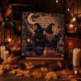 thumbnail image 4 of Halloween Diamond Art Kits for Adults 12 Inch Halloween Black Cat Moon Diamond Art Hanging Ornament Kit Small Diamond Art Kits for Adults Holiday Home Wall Art, 1 Pack, 4 of 5