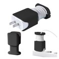 thumbnail image 1 of Protector de cargador de silicona 2 en 1 con envoltorio de cable, compatible con adaptador de corriente de teléfono., 1 of 7