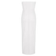thumbnail image 5 of Weiqiqre Halter Dresses for Women Tube Strapless Long Casual Party Dresses Sleeveless Off Shoulder Backless, 5 of 7