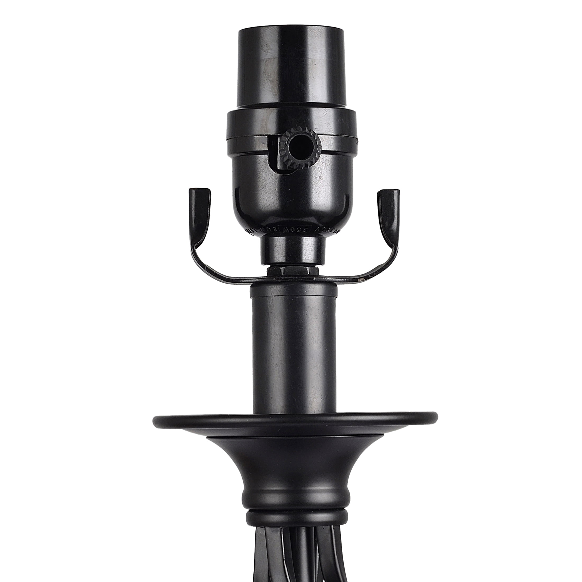 Better Homes & Gardens 19" Black Metal Cage Table Lamp Base with Transitional Design