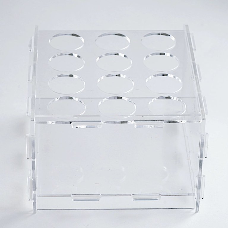 Balsacircle Clear 20 Pcs 3 oz. Plastic Cups with Lids and Serving Tray - Disposable Wedding Party Catering Tableware