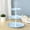 blue, variant on 1 Pcs 3-Tier pink Embossed Dessert Stand 40cm - European Retro Cake Display Tower, Scalloped Edge Pastry Holder for Weddings, Parties, Afternoon Tea & Birthday Table Decor