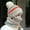 Beige, variant on Herrnalise Autumn Winter Woolen Hat Thickened Warm Ear Protection Cold-proof Knitted Hat Bib Mask Set