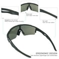 thumbnail image 5 of UPANBIKE Bike Cycling Sunglasses Sports Sunglasses Anti-UV400 Large Size Lens TR90 Unbreakable Frame, Glossy Black Frame/Grey Lens, 5 of 7
