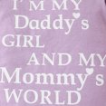 thumbnail image 5 of HCNTES Baby Girl Clothes 0 3 6 9 12 18 Months Letter Print Daddy's Mommy's GIRL Ruffle Romper and Floral Pant Sets Cute Toddler Baby Fall Winter Outfit, 5 of 7