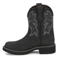 thumbnail image 3 of Justin Boots Womens Kay Embroidered Round Toe Cowboy  Mid Calf Boots, 3 of 5