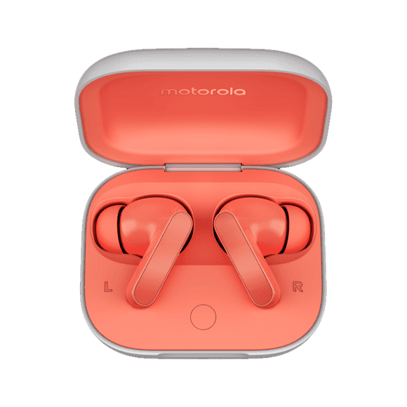 Audifonos Motorola Moto Buds Rosa Durazno