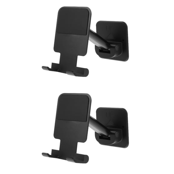HOMEMAXS 2pcs Mobile Phone Wall Bracket Wall-mounted Phone Holder Folding Wall Mount Phone Holder
