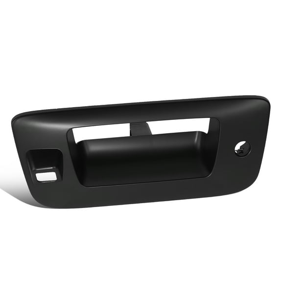 DNA Motoring OEM-THO-00029 For 2007-2014 GMC Sierra Chevy Silverado 1500-3500 Rear Primered Handle Bezel with Keyhole