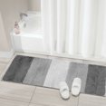 thumbnail image 6 of SAYFUT Chenille Striped Bathroom Rug Bath Mat Non Slip Door Mats Absorbent Floor Mats, 6 of 8