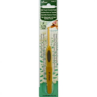 Clover Amour Crochet Hook, 5 in (13 cm), No.8 US (0.9 mm) – Kitterly, Inc