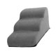 thumbnail image 2 of Escaleras para perros suaves con pasos de mascota de cubierta lavable extraíble para pequeñas mascotas cachorro Gris, 2 of 8