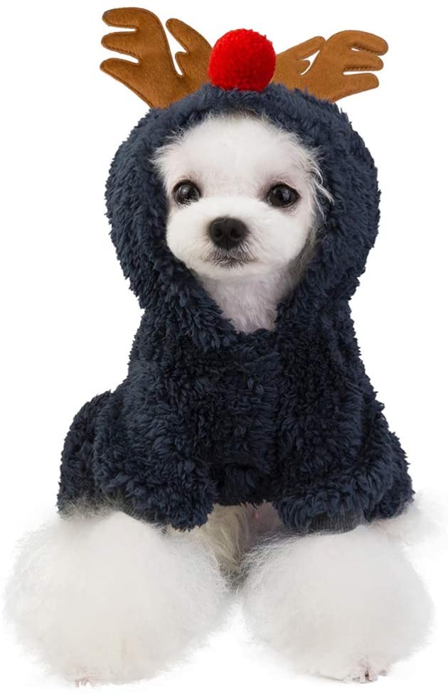 reindeer hoodie for dogs