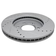 thumbnail image 4 of Geelife Front Rear Posi Ceramic Brake Pad Performance Drilled Slotted Rotor Kit, 4 of 7