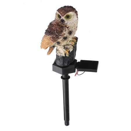 Owl Solar Garden Lights, Outdoor Lawn Lamp Light Stake Lights Solar