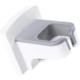 thumbnail image 2 of Soporte para secador de pelo, organizador autoadhesivo de pared para baño, ahorra espacio, color blanco., 2 of 5