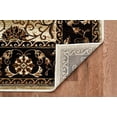 thumbnail image 3 of Linon Tapis Vintage Isfahan en Microfibre Polyester Tissé à la Machine 5'x7'6 Pouces en Ivoire, 3 of 7