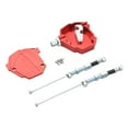 thumbnail image 2 of fastboy Aluminum Alloy Universal Motorcycles Stunt Pull Cable Economizer Motorcycle Easy Pull Cable Red 1Set, 2 of 6