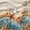 Beach 09, variant on Manfei Beach Seashell Starfish Palm Tree Twin Bedding Sets for Kids Boys and Girls, Marine Life Print Bedding Comforter Set, Reversible 7-Piece