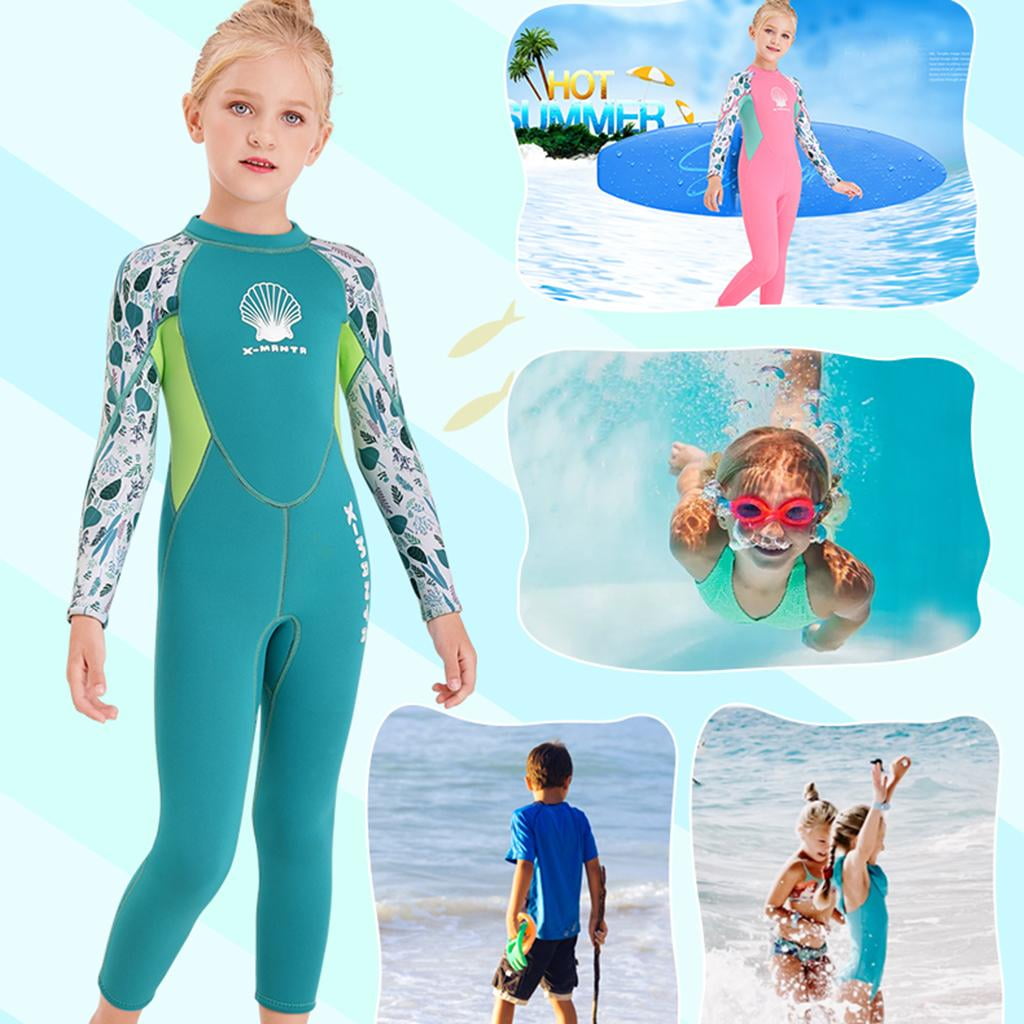 OEM Long Sleeve Diving 2.5 mm Neoprene Thermal Swimsuit Children Wetsuit -  China Child Wetsuit and Children Swimsuit price