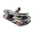thumbnail image 4 of Lamborghini Bburago Sián FKP37 fundido a escala 1:18 verde, 4 of 7