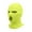 Yellow 4, variant on Qcmgmg 1 Holes Full Face Cover Outdoor Balaclava Knitted Neck Gaiter Ski Mask for Sports Cycling White Free Size